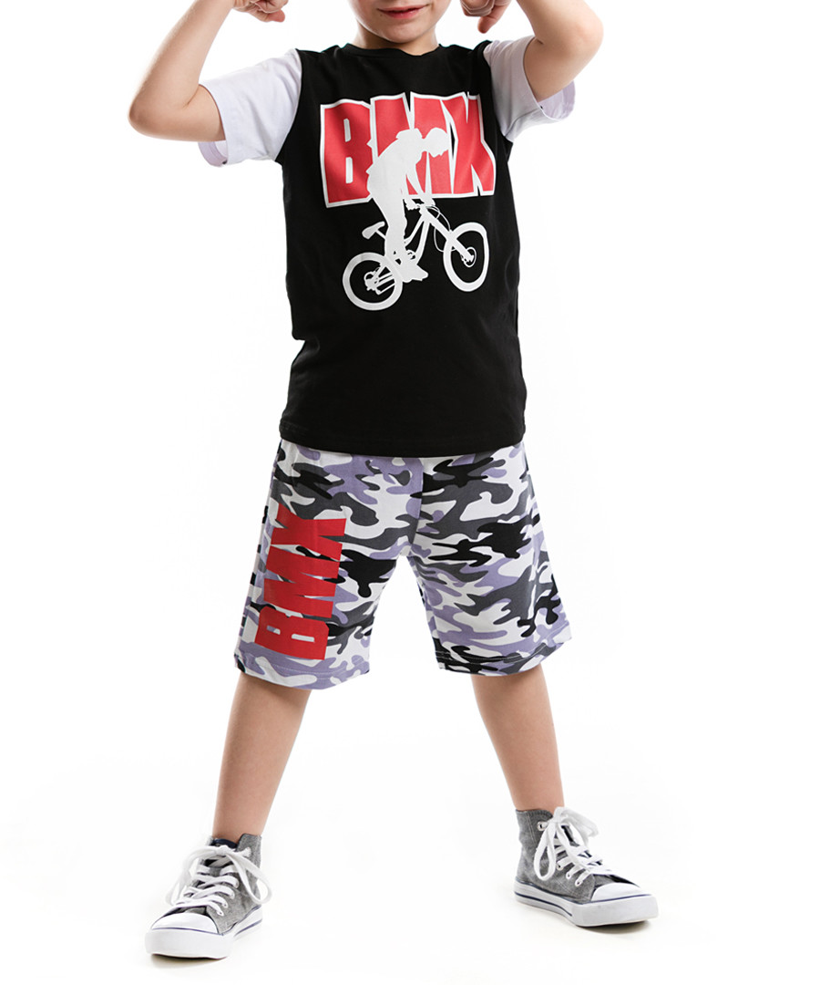 2pc BMX shorts & top set Sale - Mushi