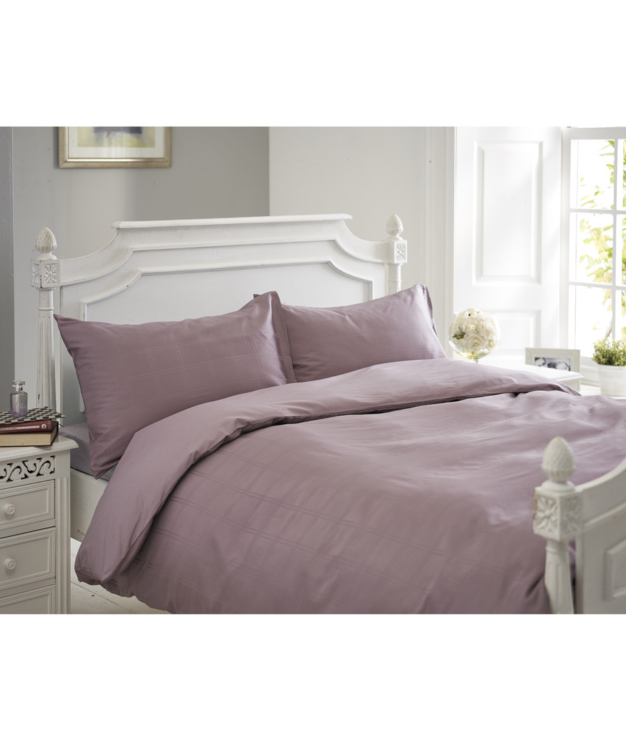Milan raspberry king duvet set Sale - lyndon