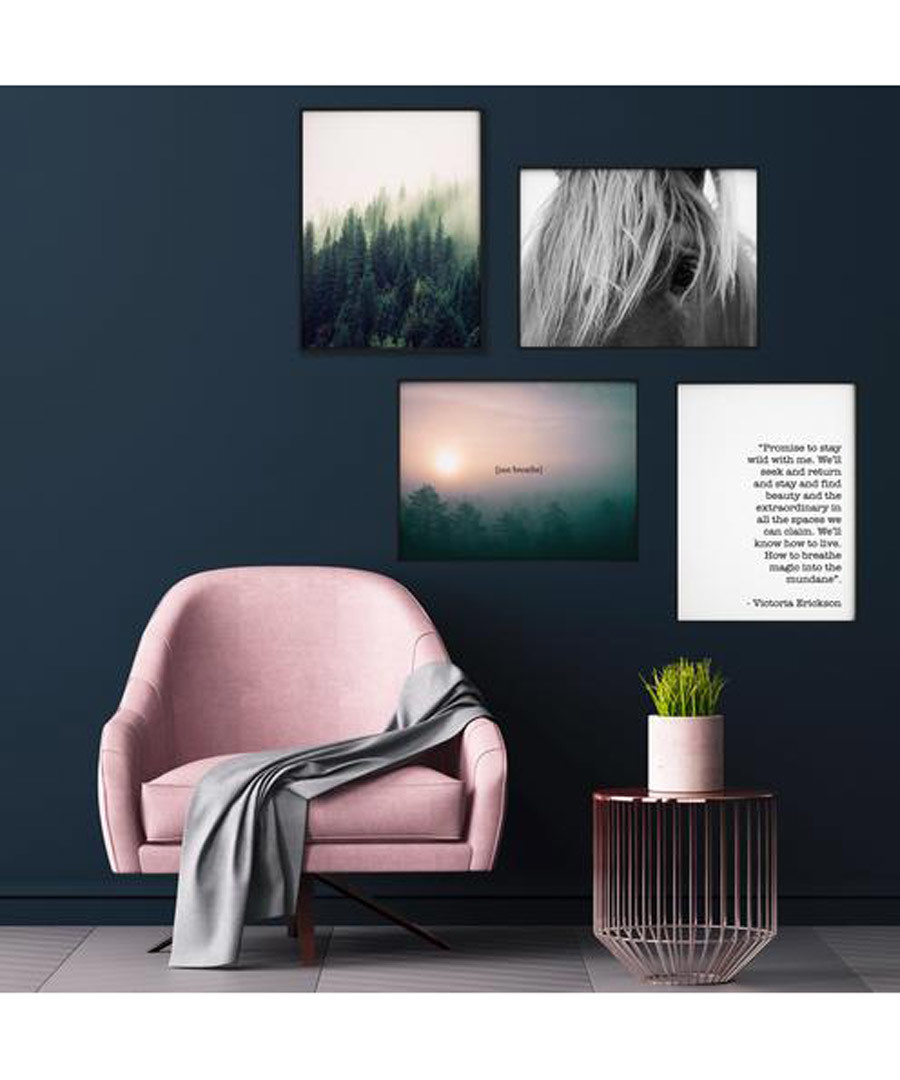 4pc Dusk wall art set Sale - modacanvas