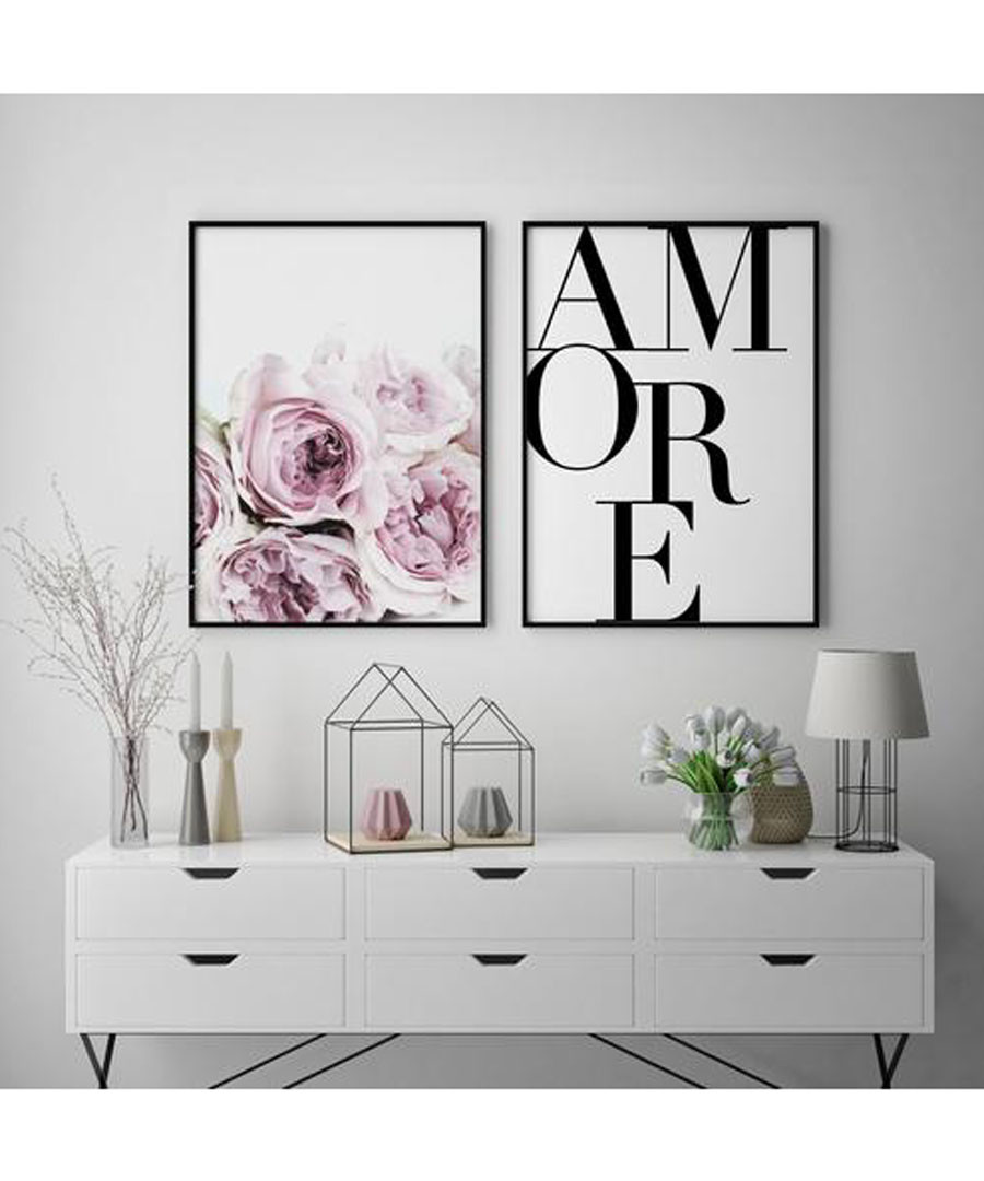 2pc Amore III wall art set Sale - modacanvas