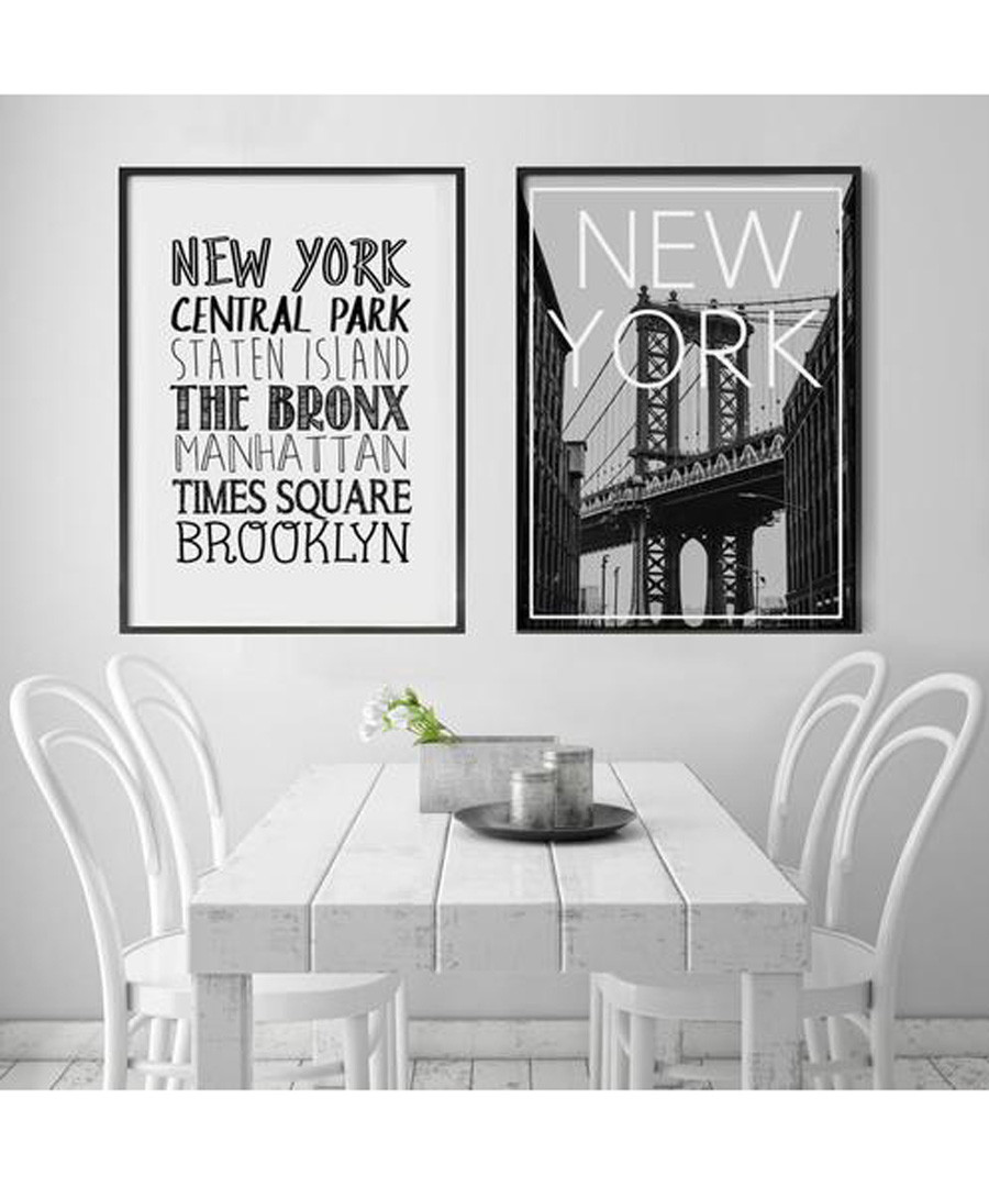 2pc New York II wall art set Sale - modacanvas