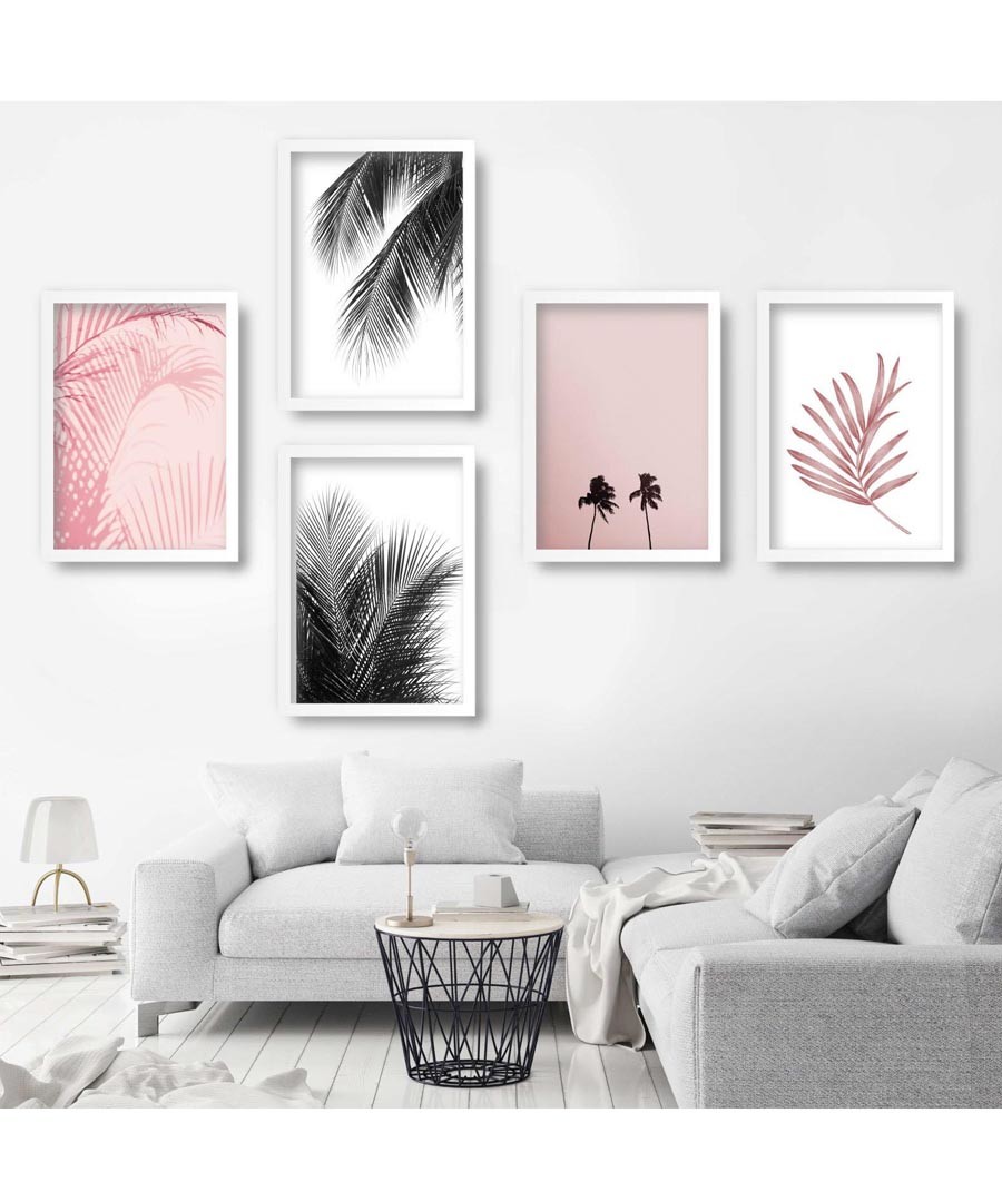 5pc Palm III wall art set Sale - modacanvas