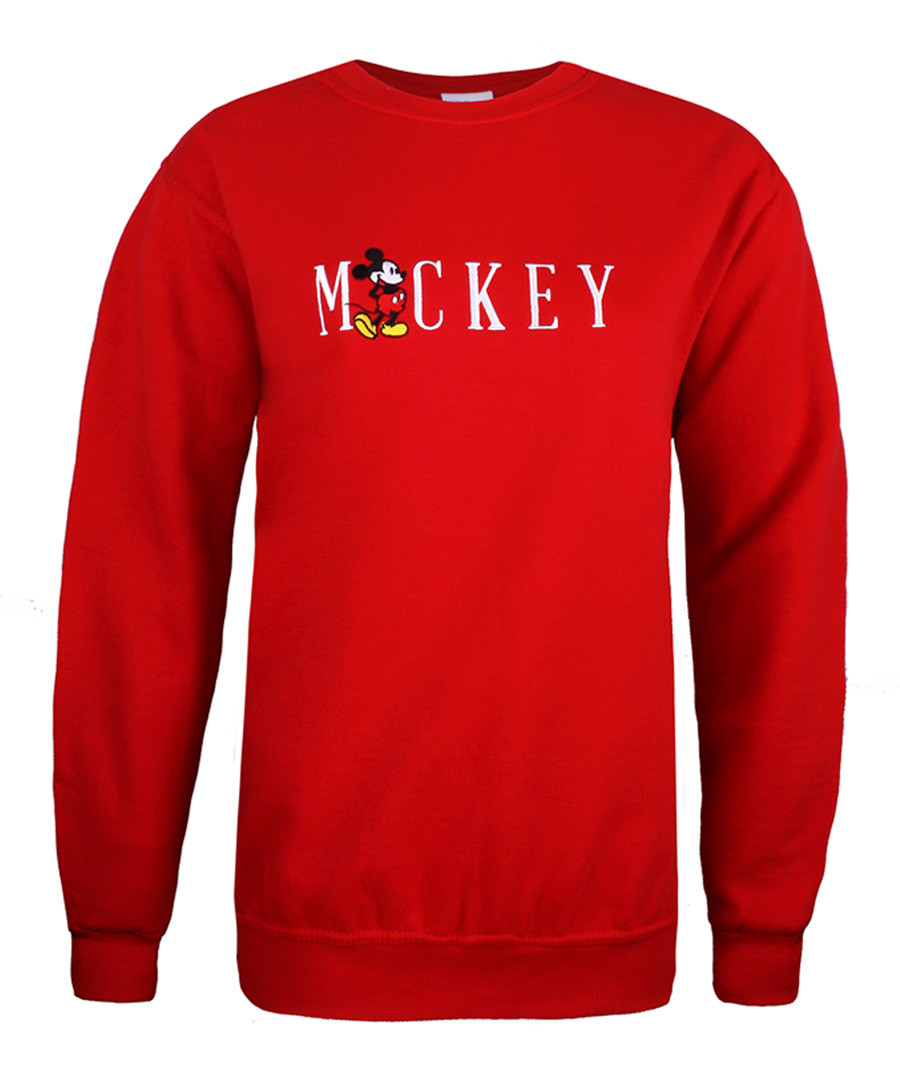 Women's Mickey red sweatshirt Sale - disney