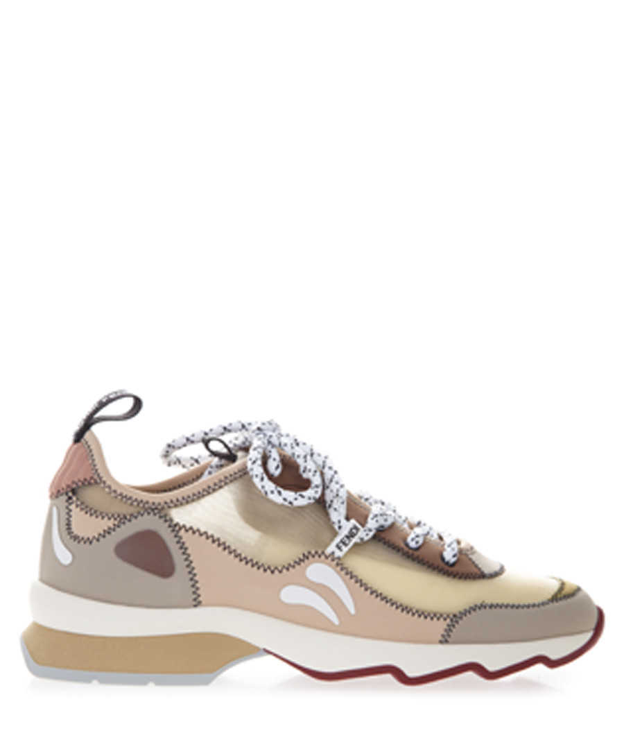 Multi-colour tech fabric sneakers Sale - fendi