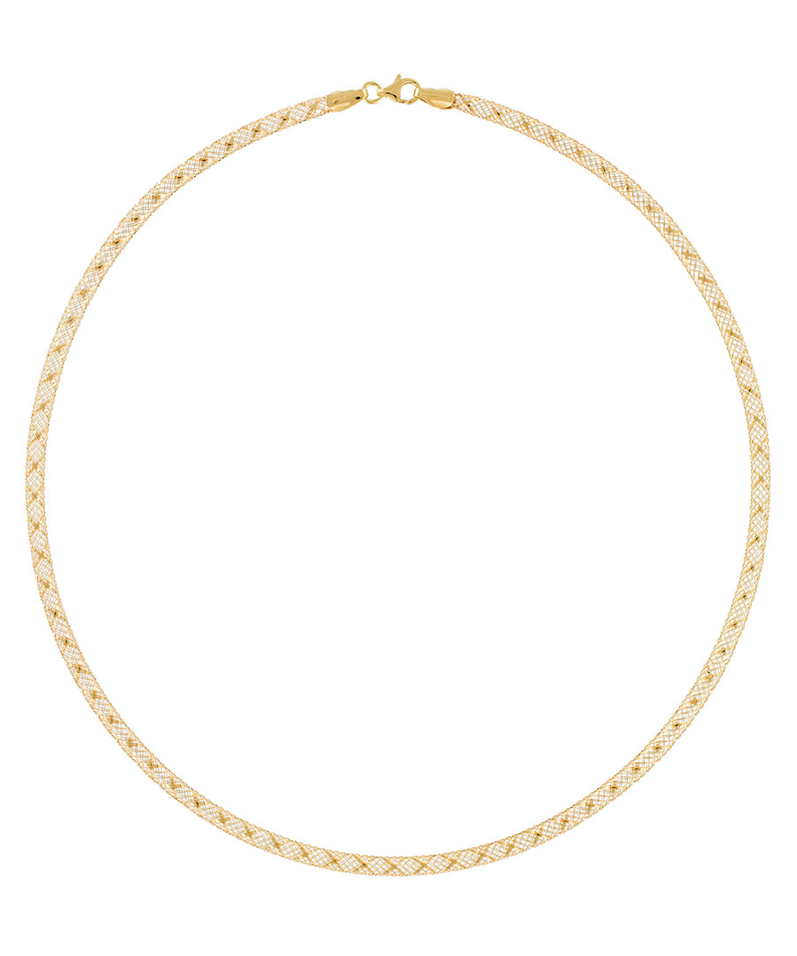 Toile d'Or gold-plated necklace Sale - or eclat