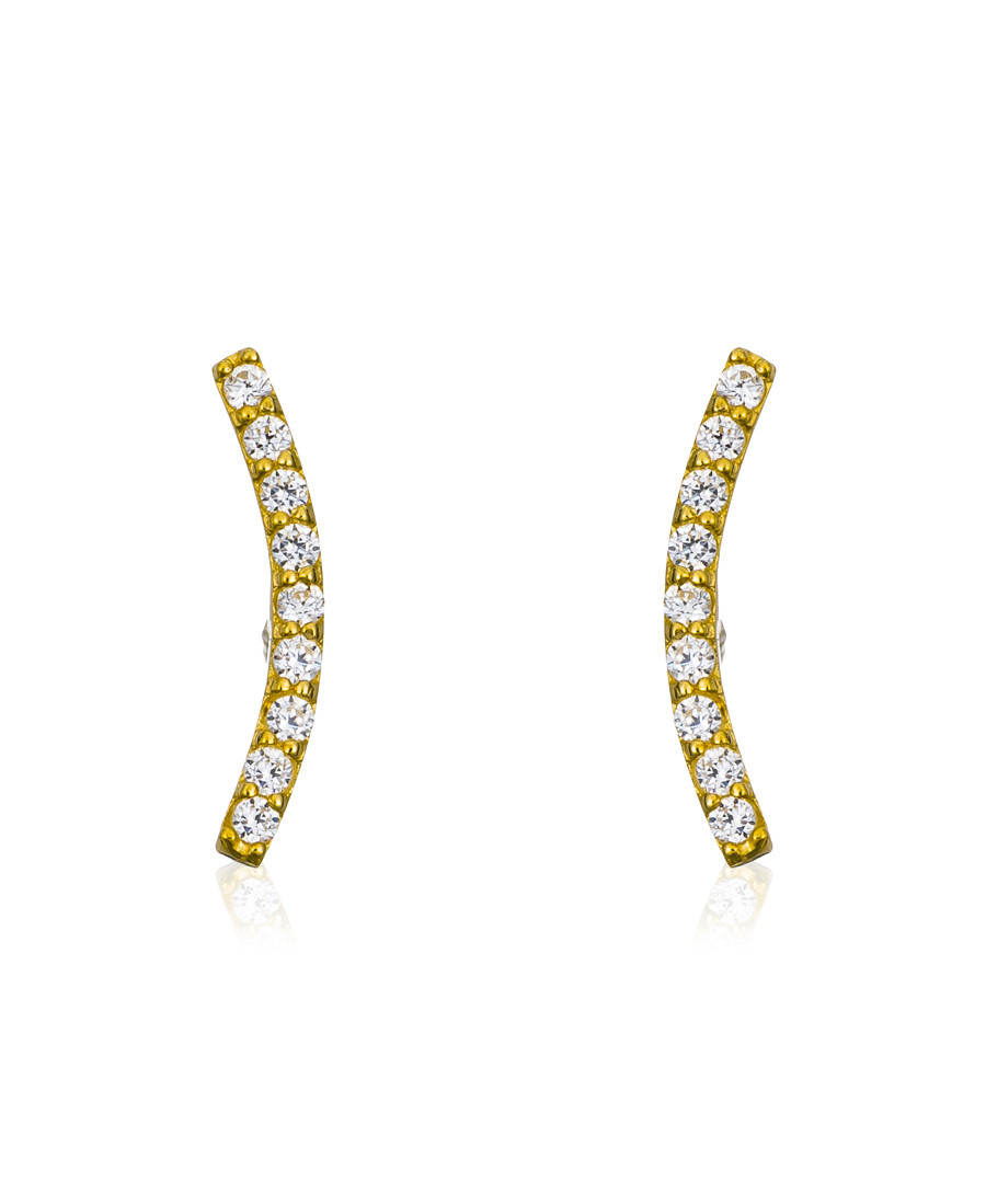 merveille gold-plated earrings Sale - or eclat