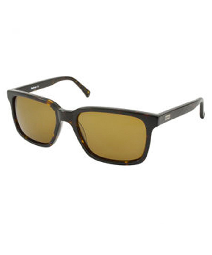Havana squared D-frame sunglasses Sale - barbour