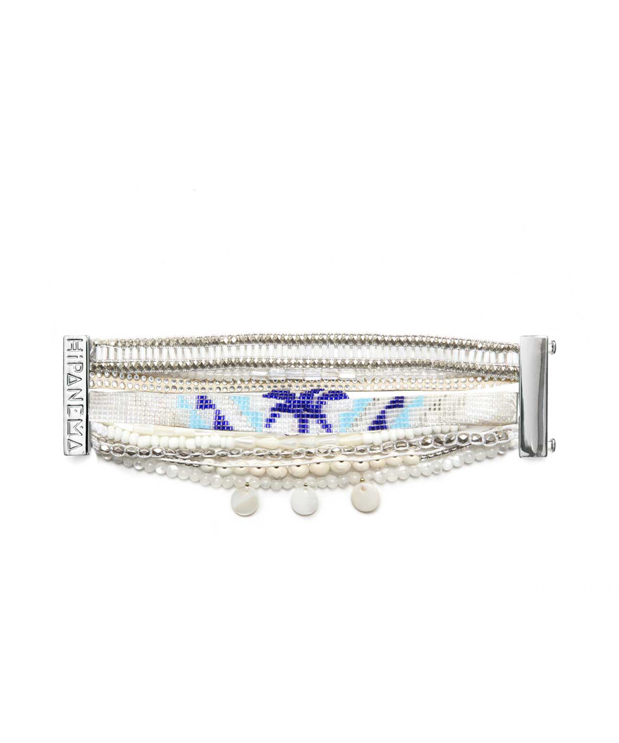 Honolulu silver-tone beads bracelet Sale - Hipanema