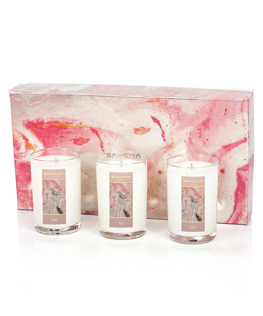 3pc fig travel candle set Sale - bahoma