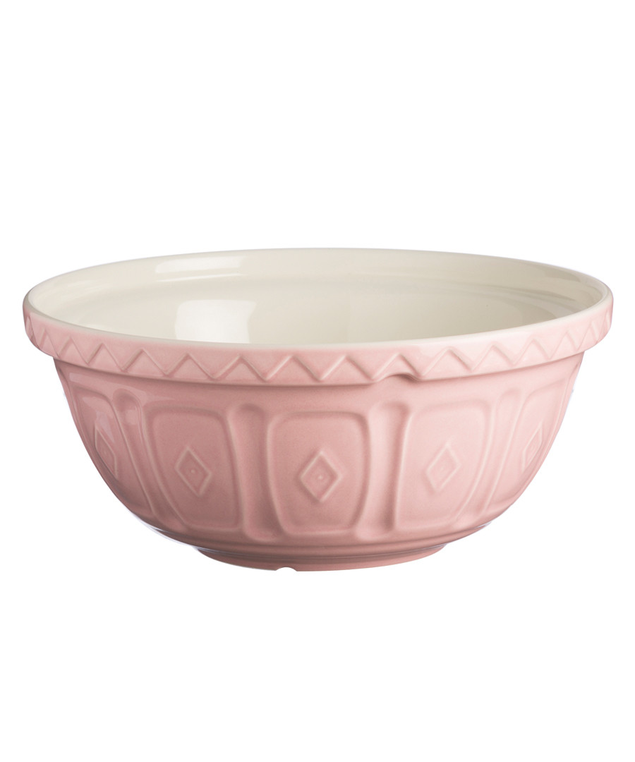 Pale pink ceramic mixing bowl 29cm Sale - mason cash