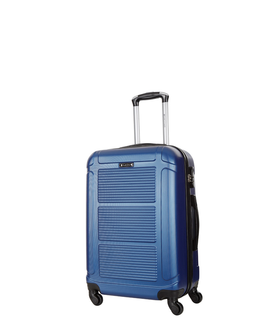 Basildon blue spinner suitcase 60cm Sale - platinium