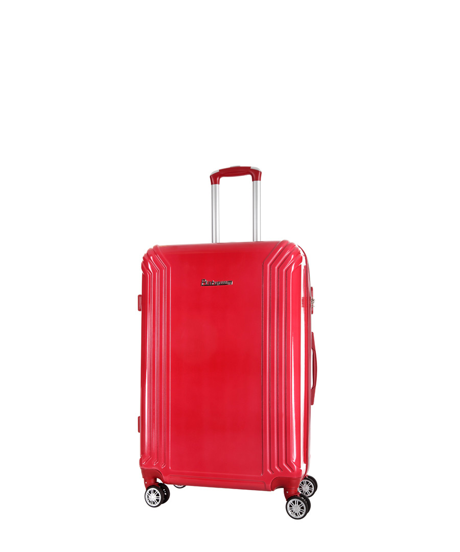 Valley red spinner suitcase 70cm Sale - platinium