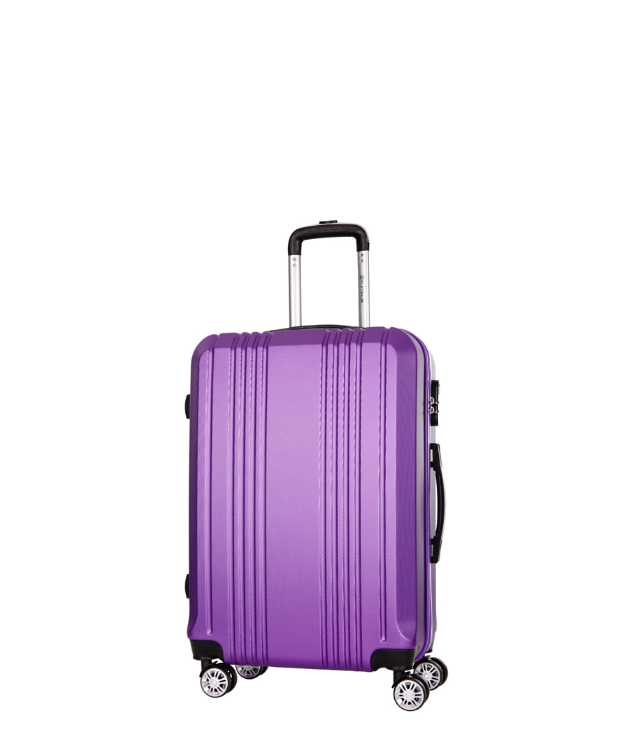 Avila violet spinner suitcase 66cm Sale - platinium