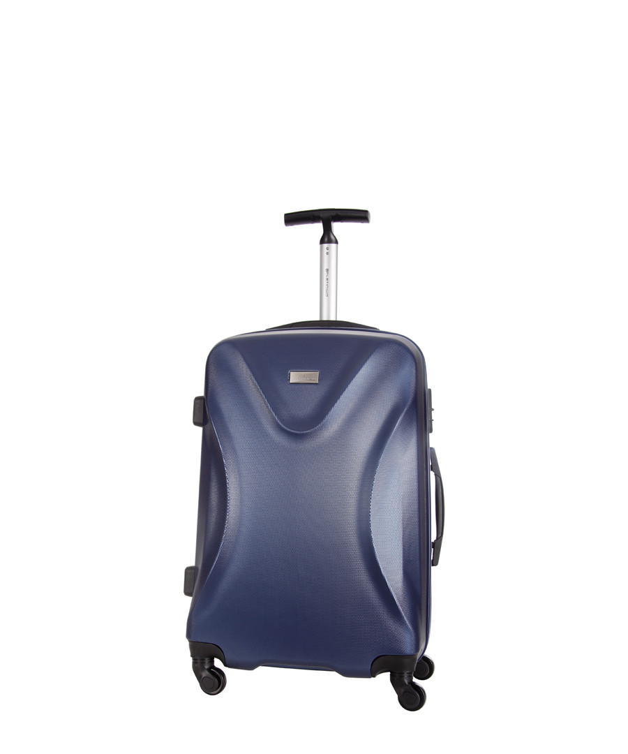Athenes blue spinner suitcase 50cm Sale - platinium