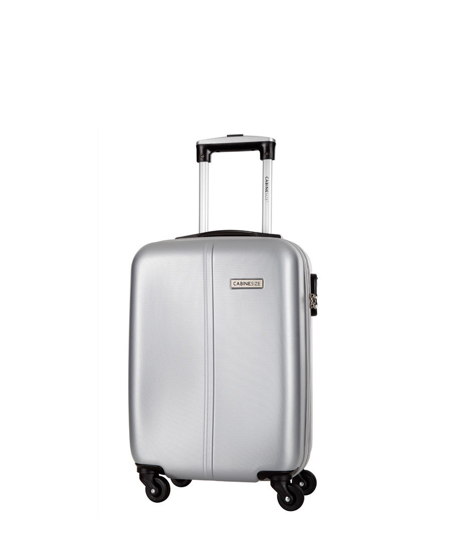 Juice silver-tone spinner suitcase 46cm Sale - cabine size