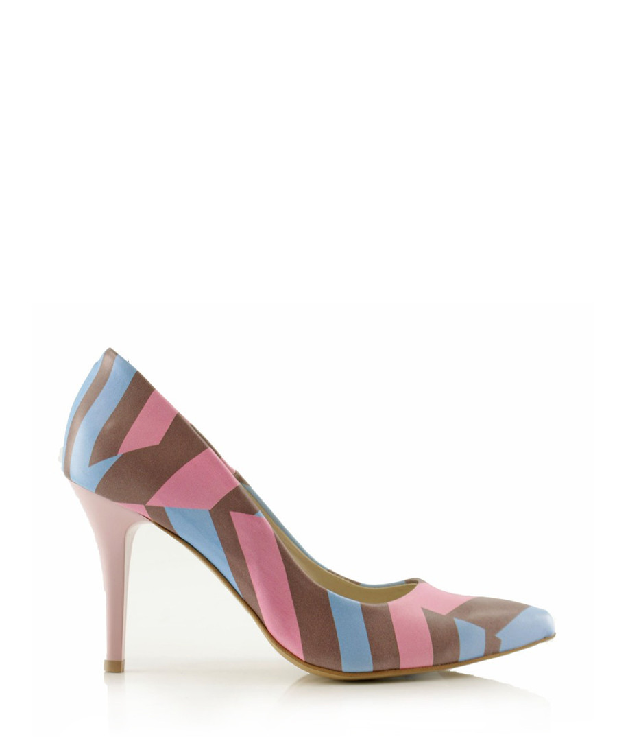 Madagascar patterned court heels Sale - BOSCCOLO