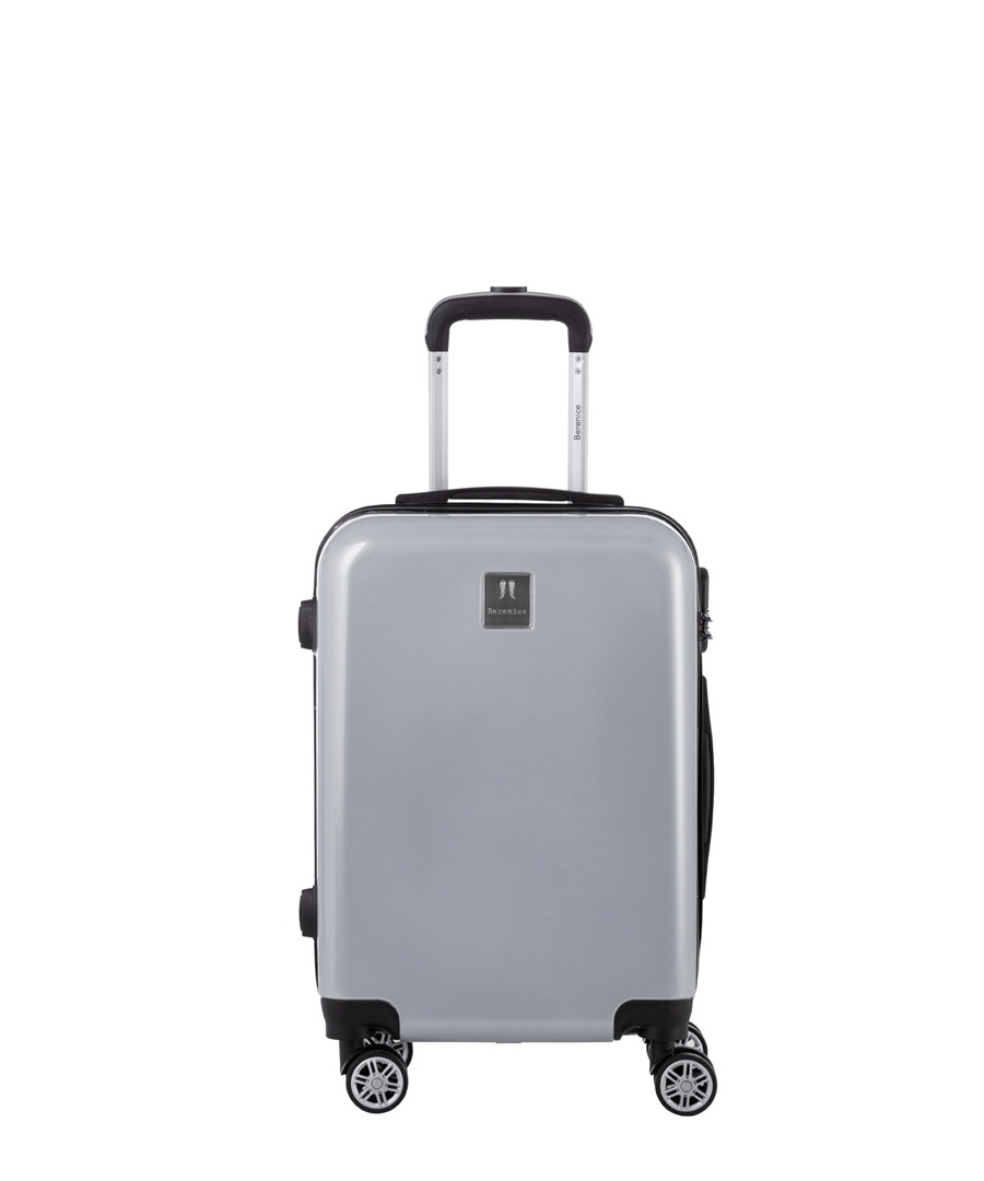silver suitcase brand