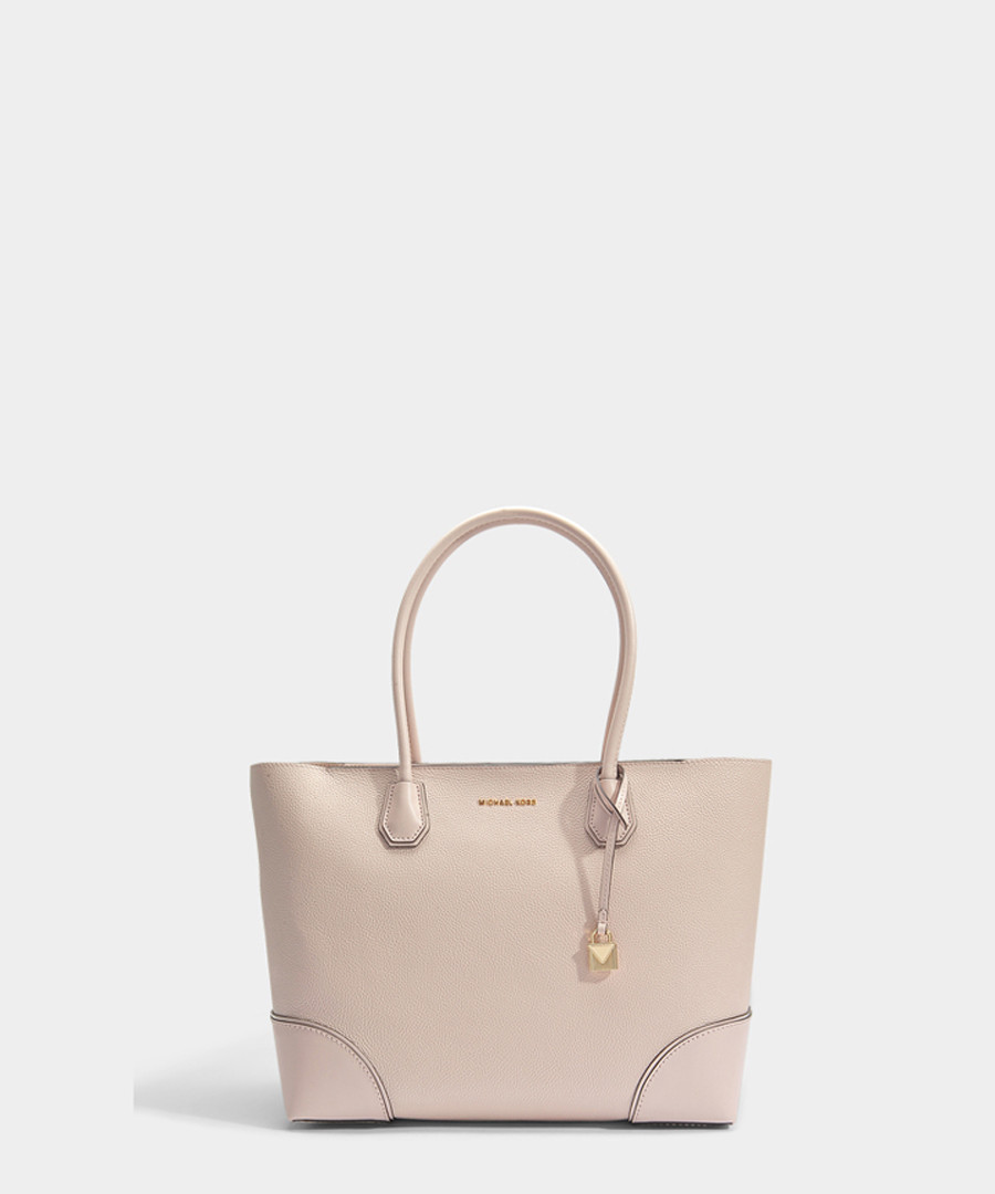Mercer Gallery Large pink leather tote Sale - michael michael kors