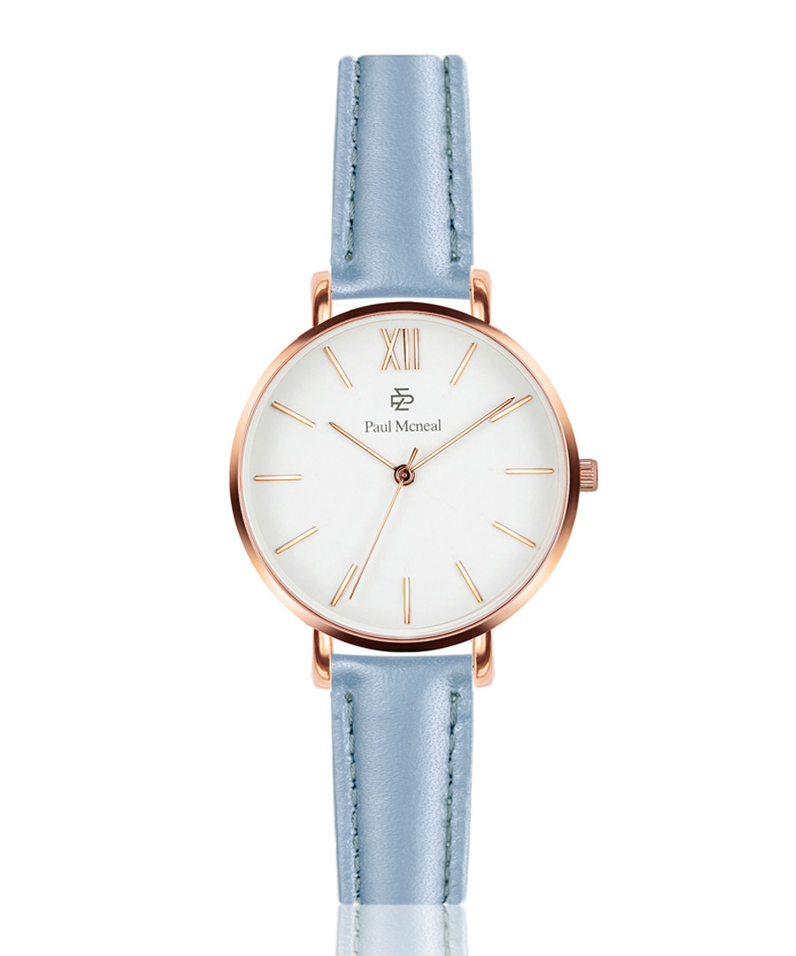 powder blue calf leather watch Sale - Paul McNeal