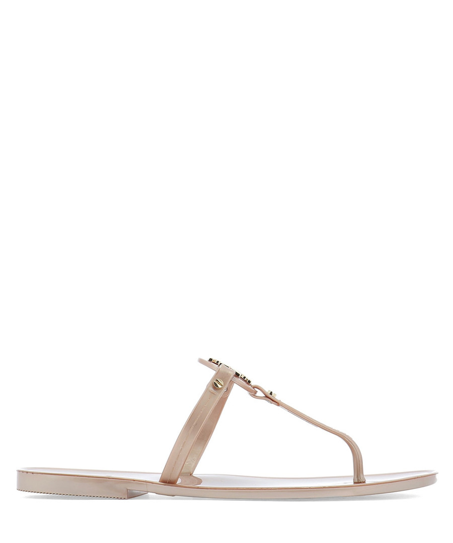 Mini Miller rose gold-tone sandals Sale - tory burch