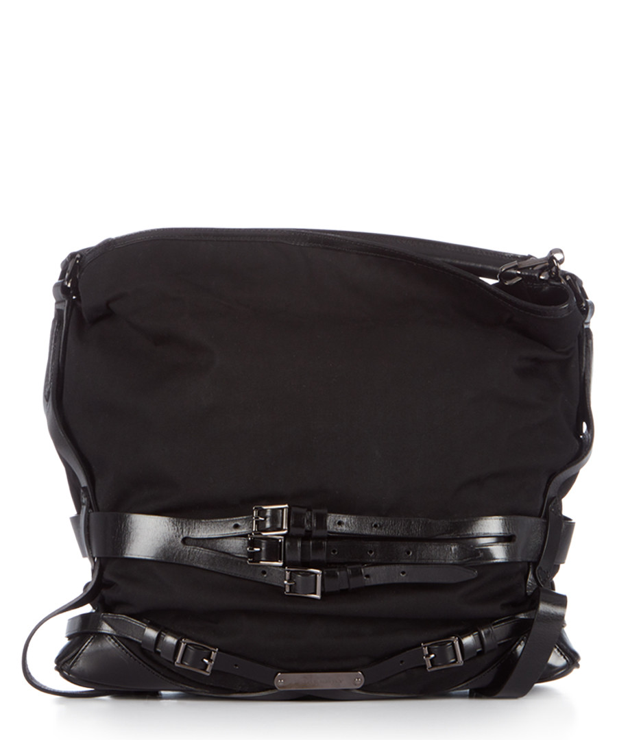 gosford black canvas & leather bag Sale - burberry