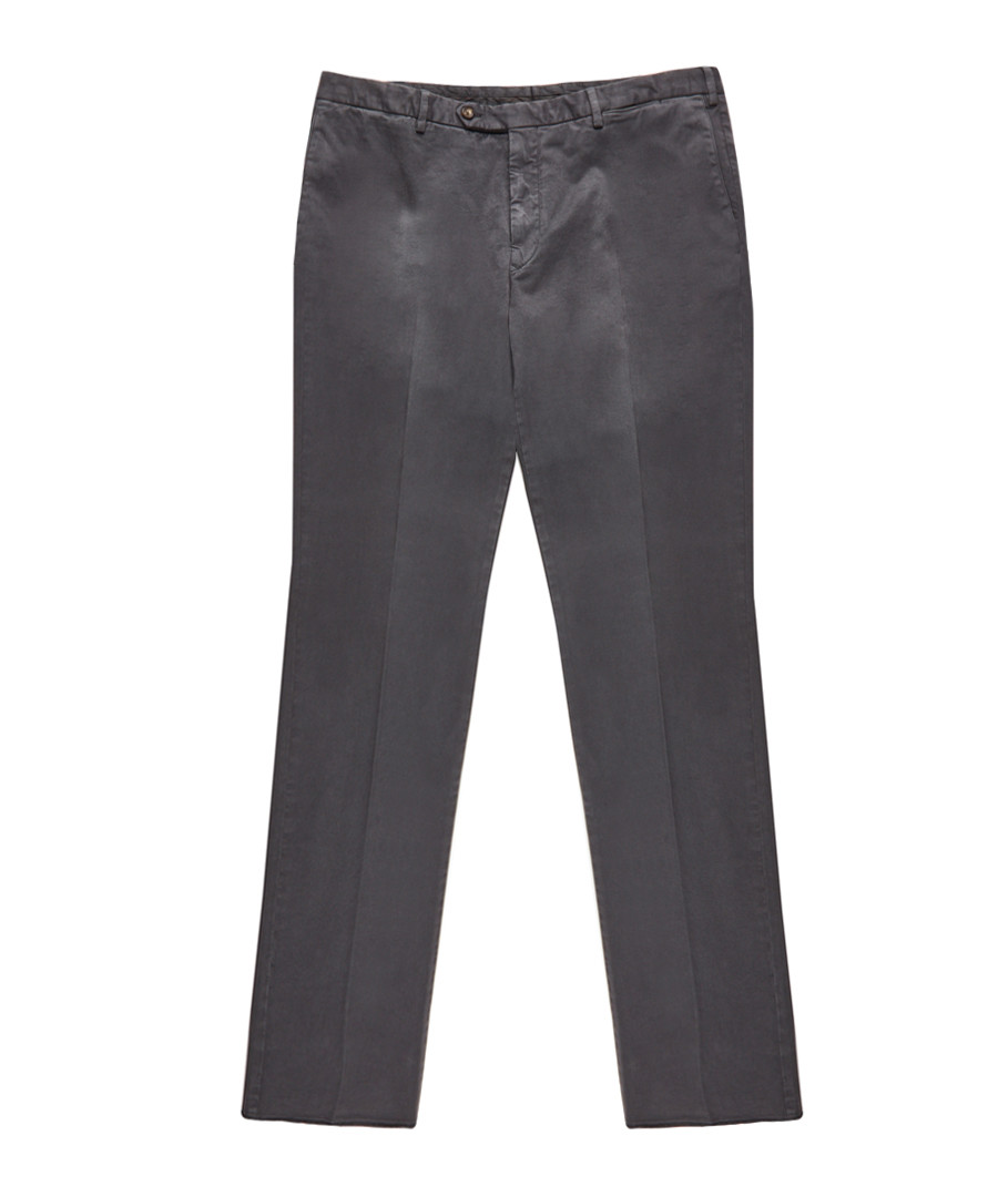 Men's grey cotton trousers Sale - burberry