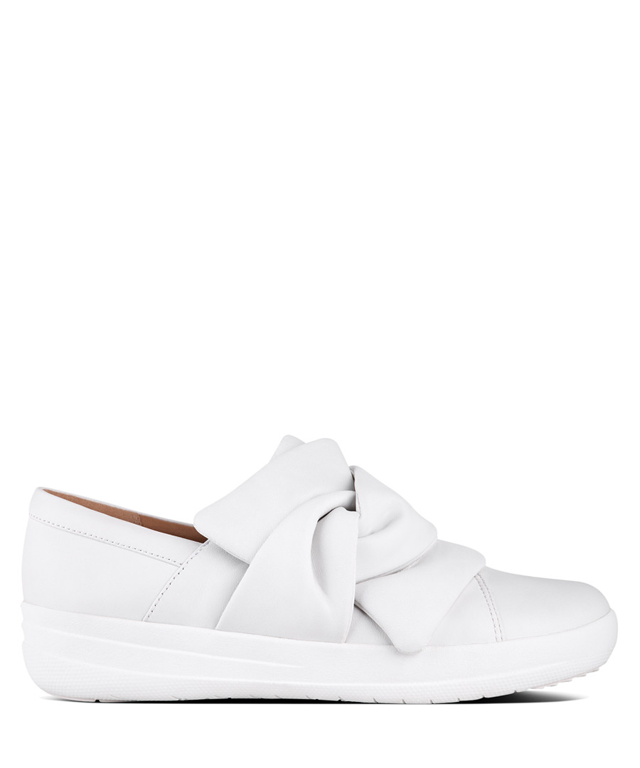 F-Sporty urban white bow sneakers Sale - fitflop