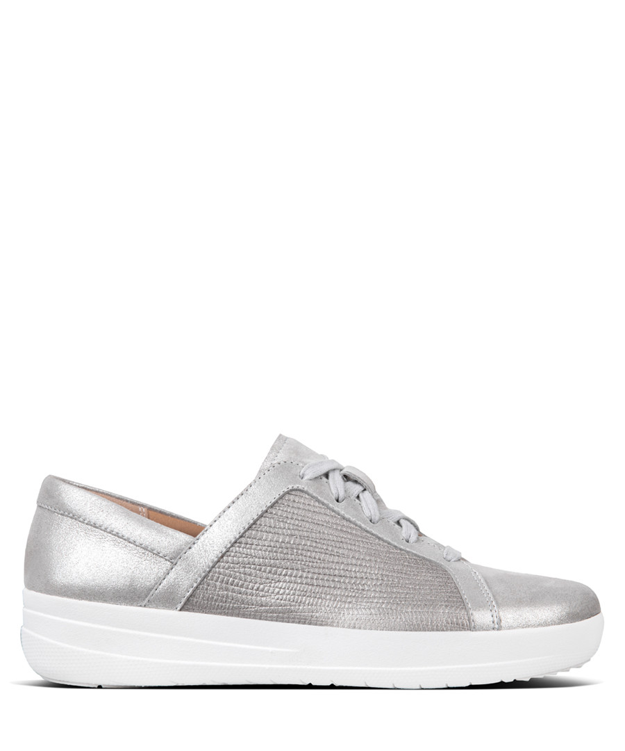 F-Sporty metallic silver sneakers Sale - fitflop