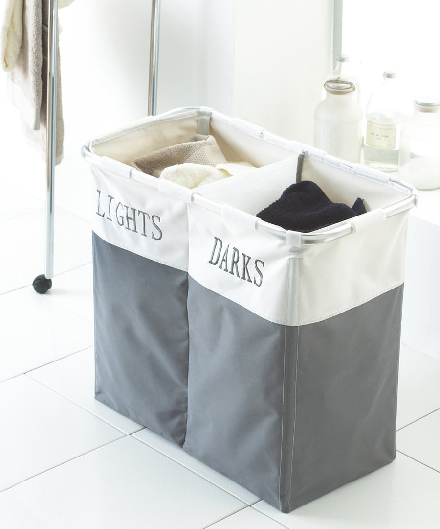 Split fabric laundry basket Sale - dynergy