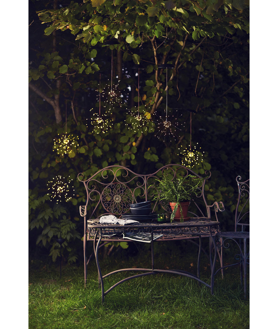 Firework 90-LED solar lamp cluster Sale - solar lighting