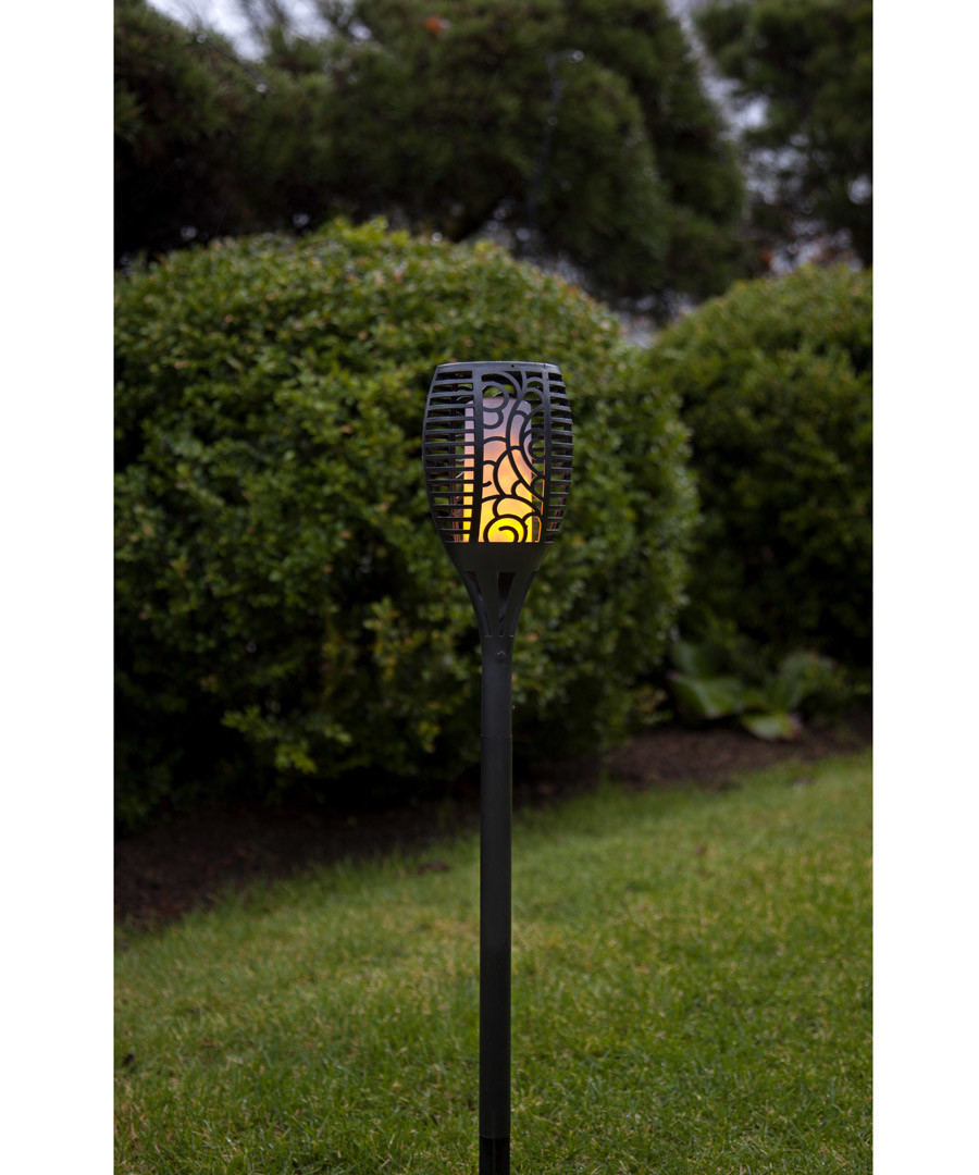 fretwork flicker solar lamp 57cm Sale - solar lighting