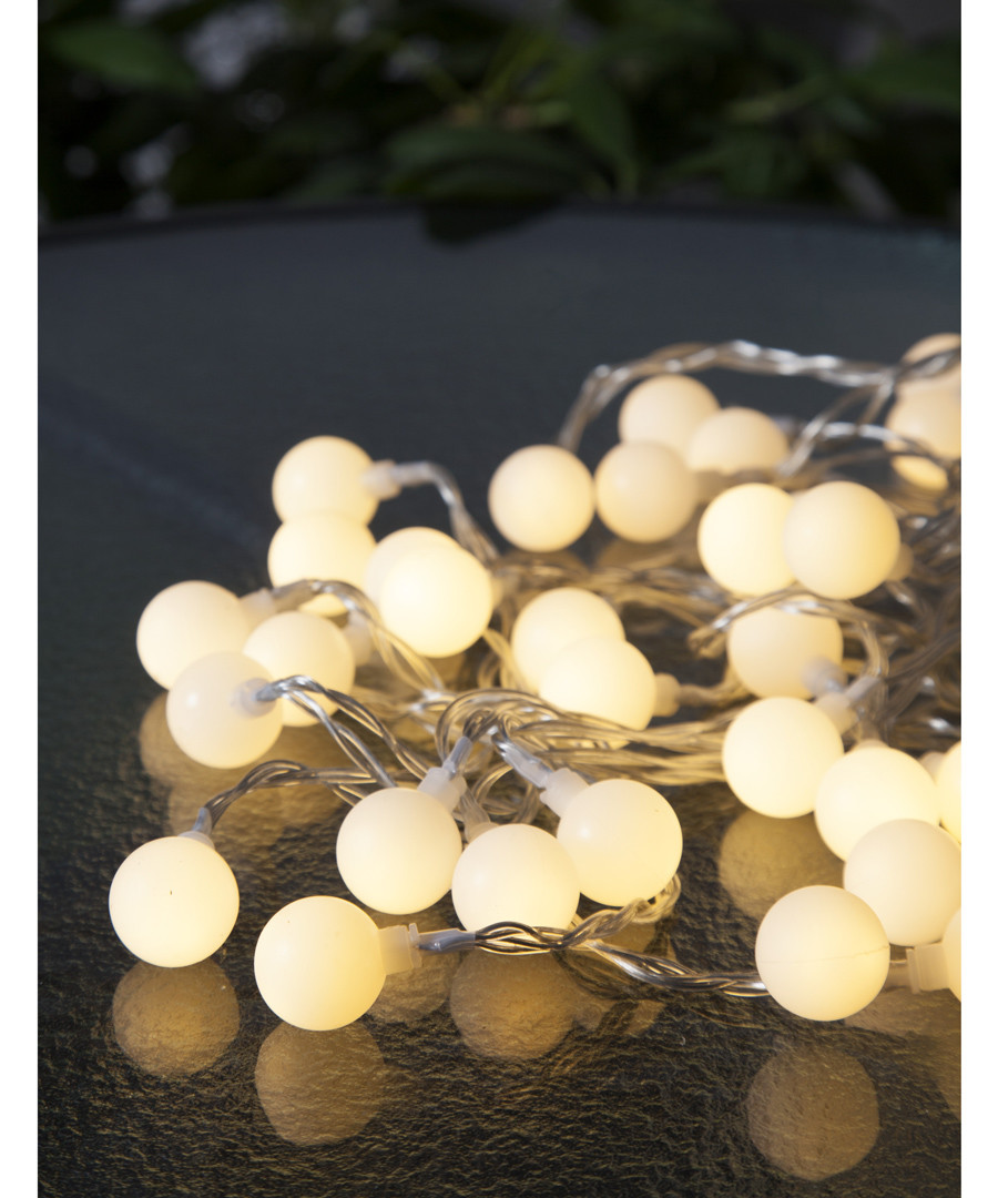 warm 50-LED chain 7.35m Sale - solar lighting