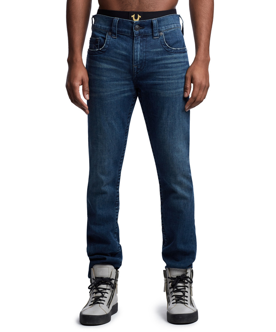 Rocco blue cotton skinny jeans Sale - true religion