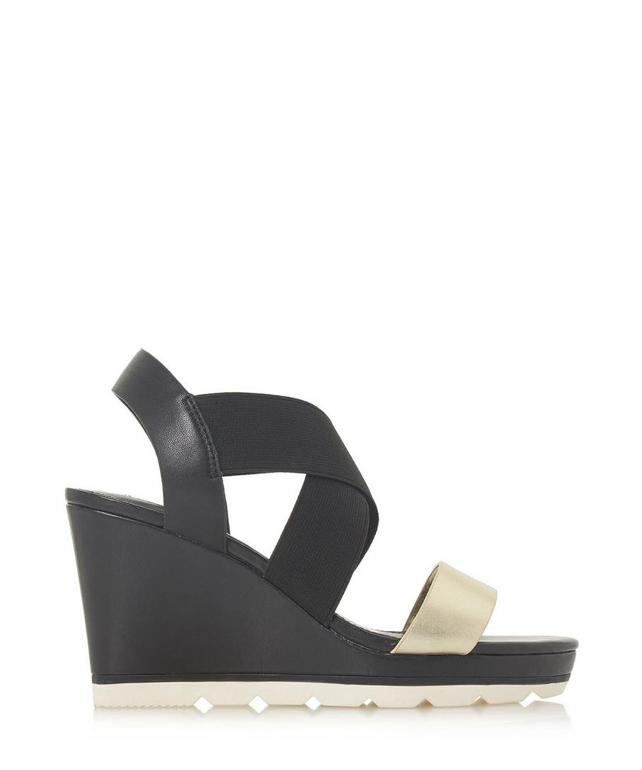 Kos black wedges Sale - dune