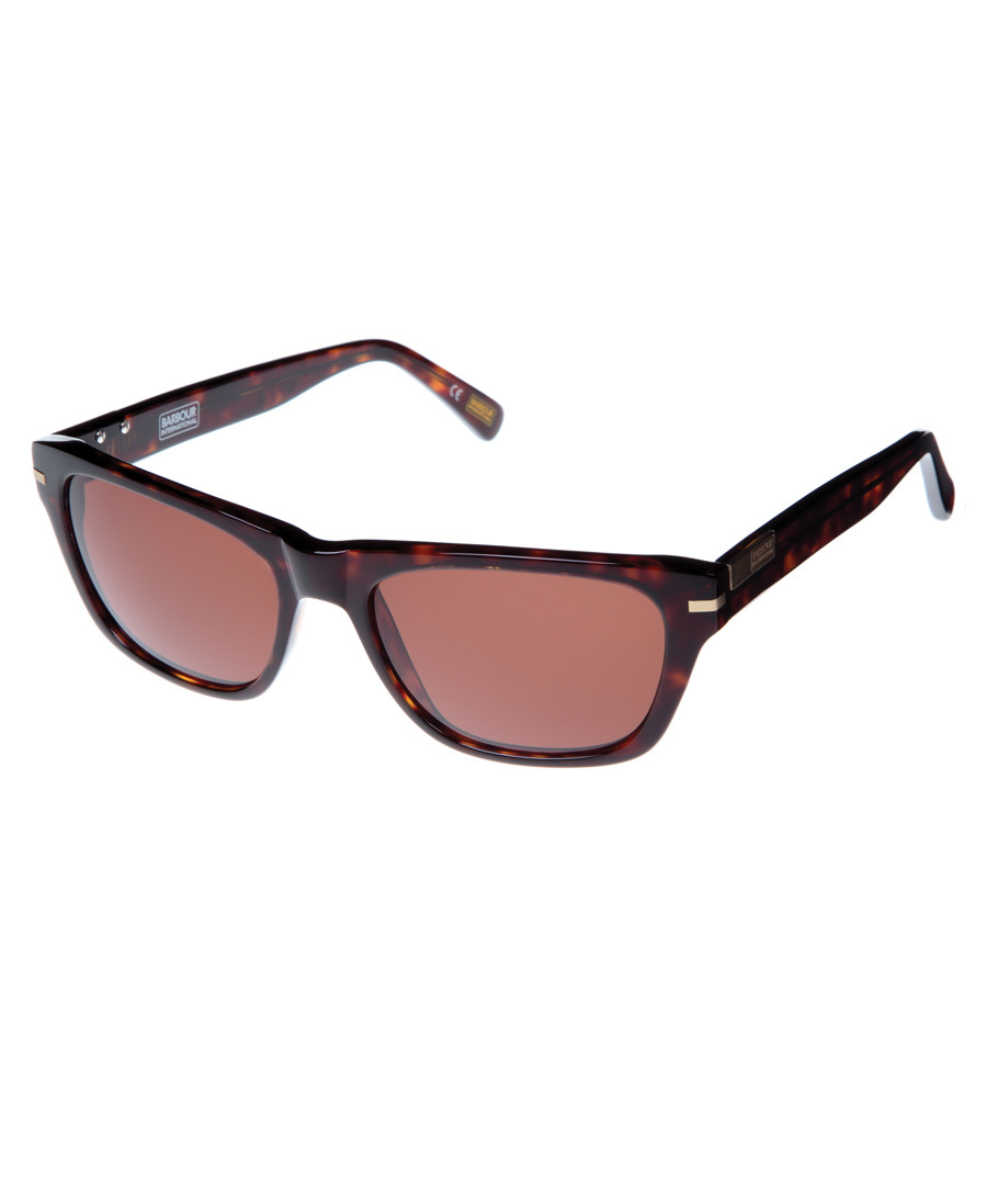 Havana D-frame sunglasses Sale - barbour