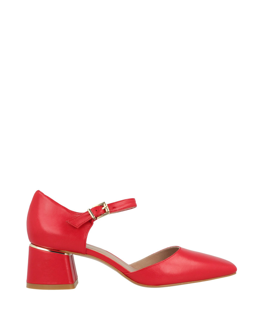 Rojo leather block heels Sale - roberto botella