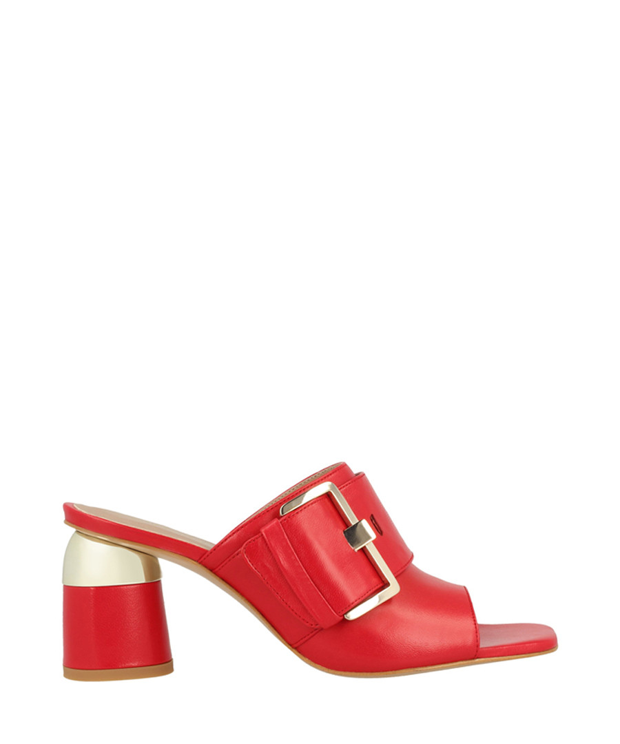 Red clog sandals Sale - roberto botella