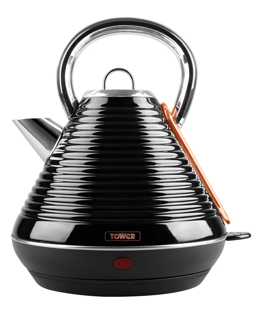 linear black rapid-boil kettle 1.8L Sale - tower