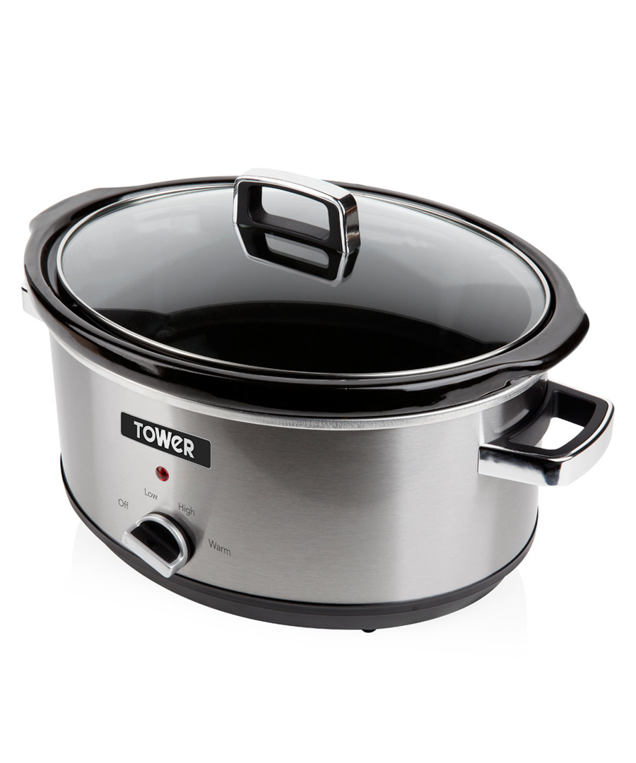Stainless Steel Slow Cooker 6.5L Sale - tower