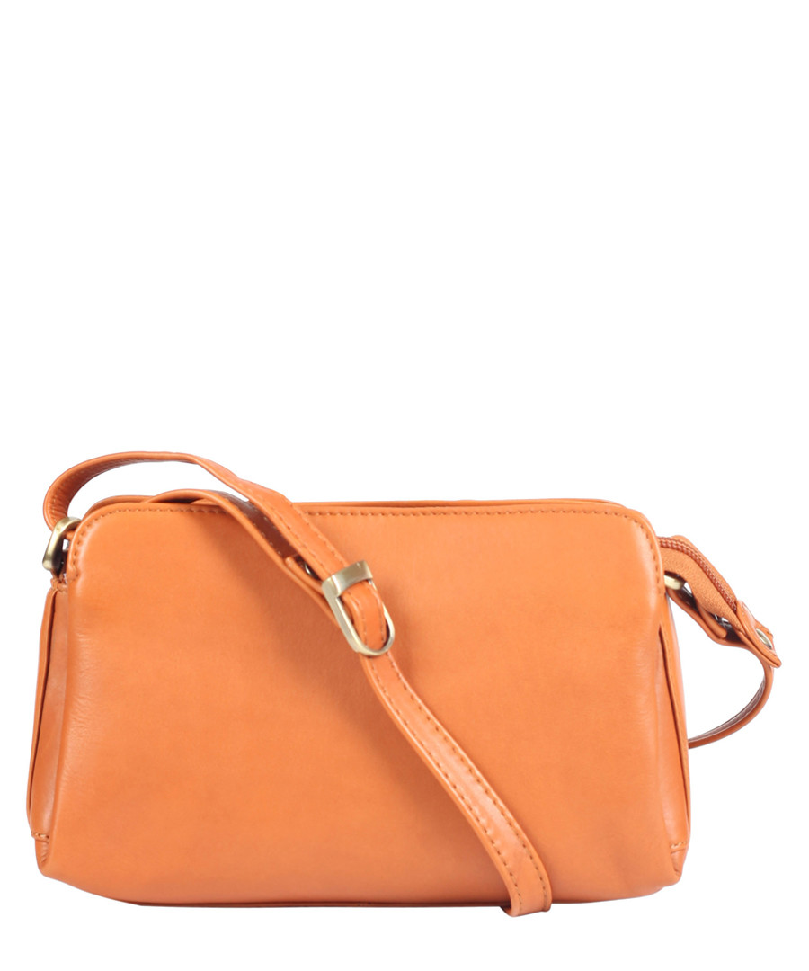 Cognac leather crossbody Sale - lloyd baker