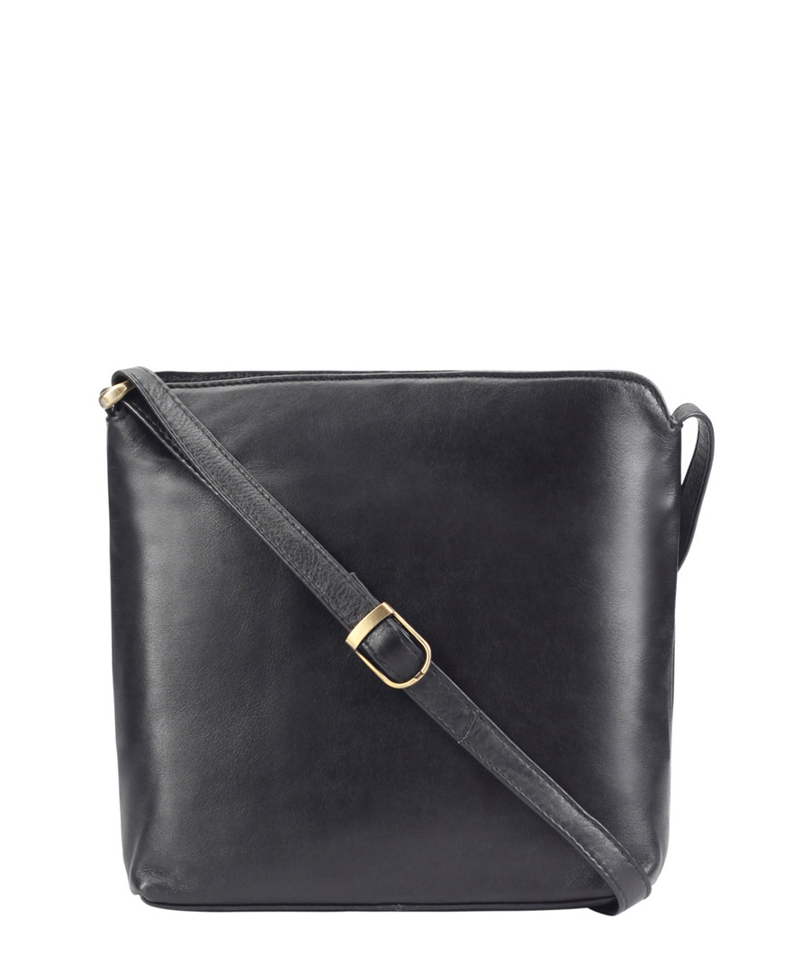 black leather zip satchel Sale - Lloyd Baker