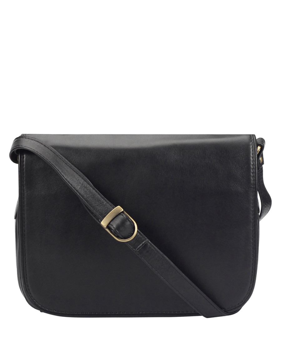 Black leather crossbody Sale - lloyd baker