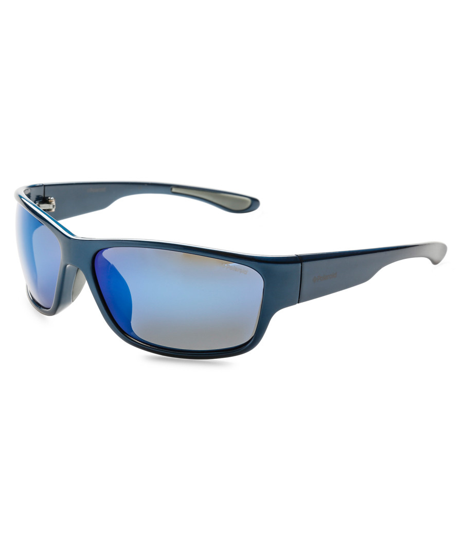 blue wrap sunglasses Sale - polaroid