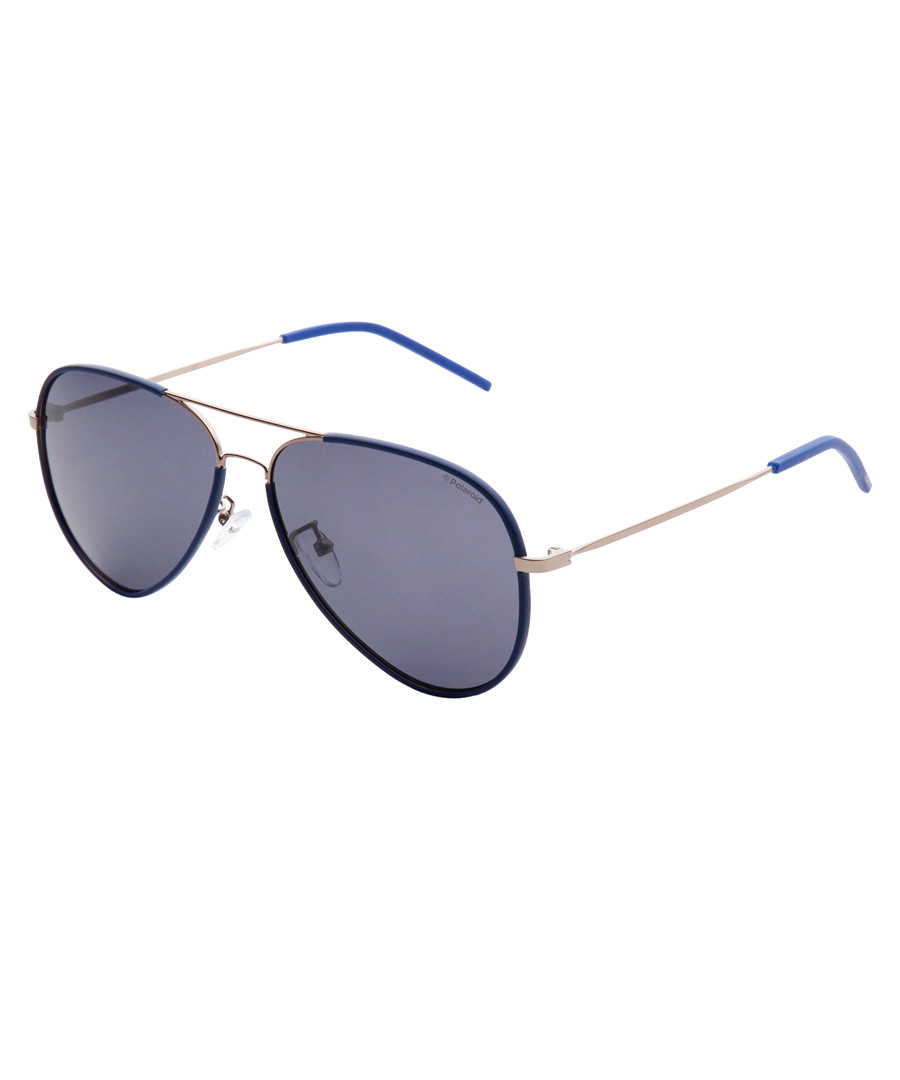 blue pilot sunglasses Sale - polaroid