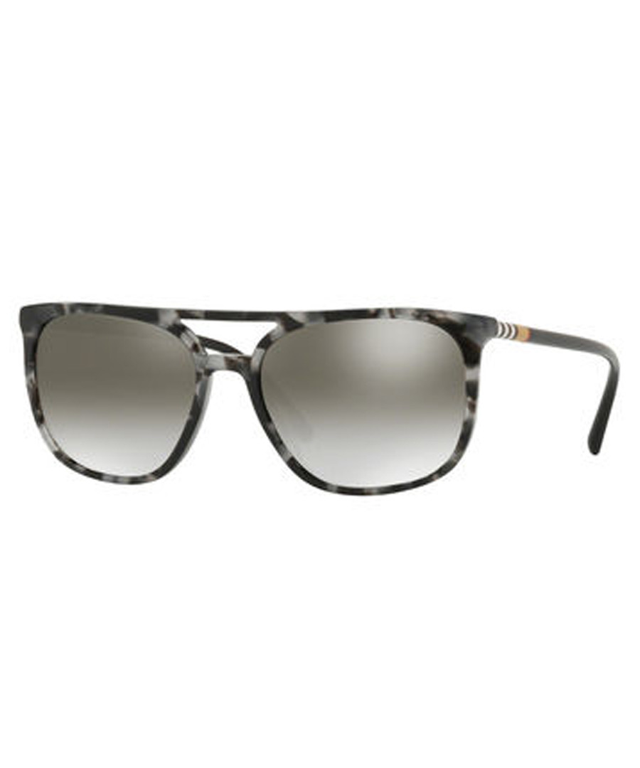 grey Havana & mirror sunglasses Sale - burberry