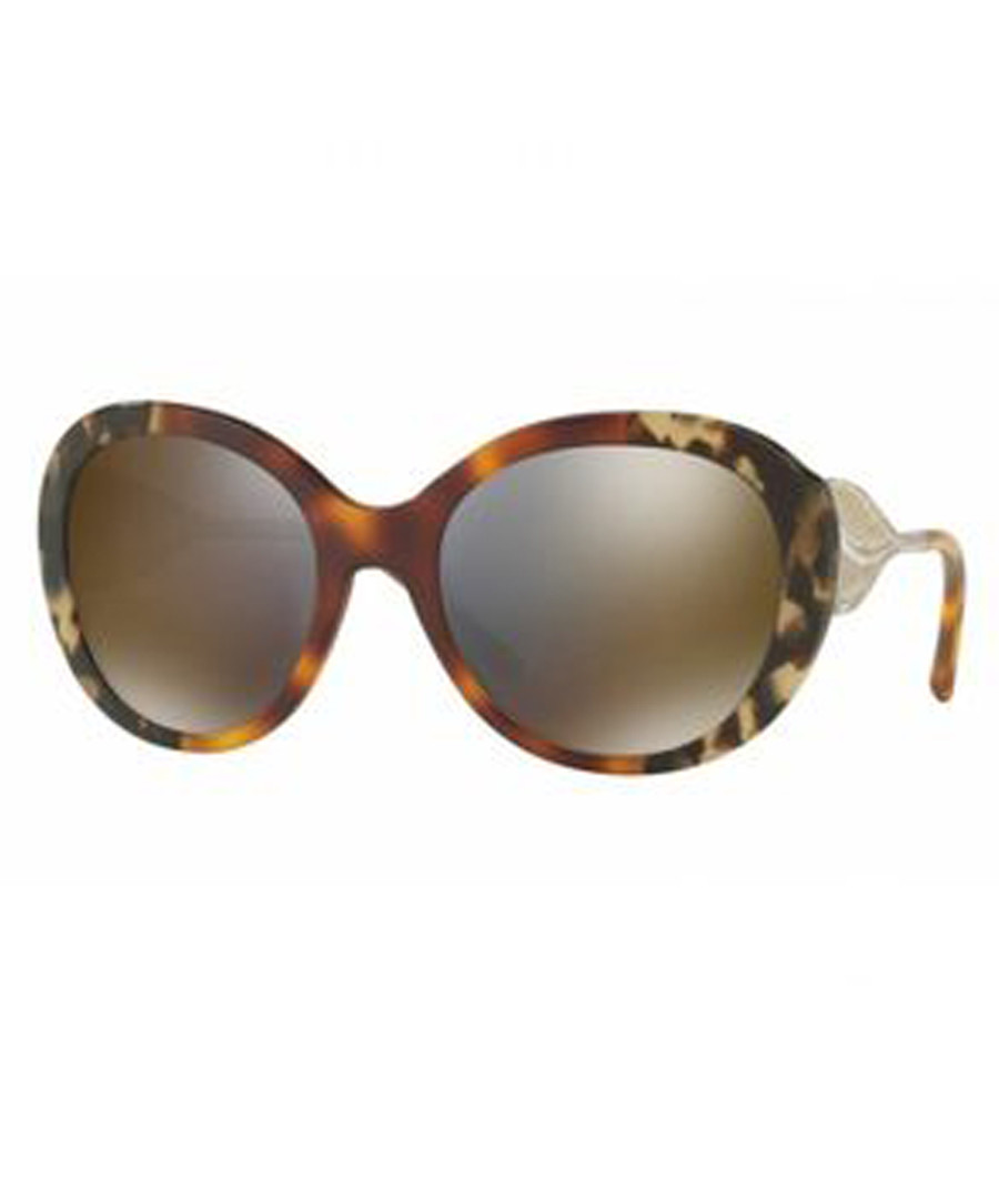 Havana rounded sunglasses Sale - burberry