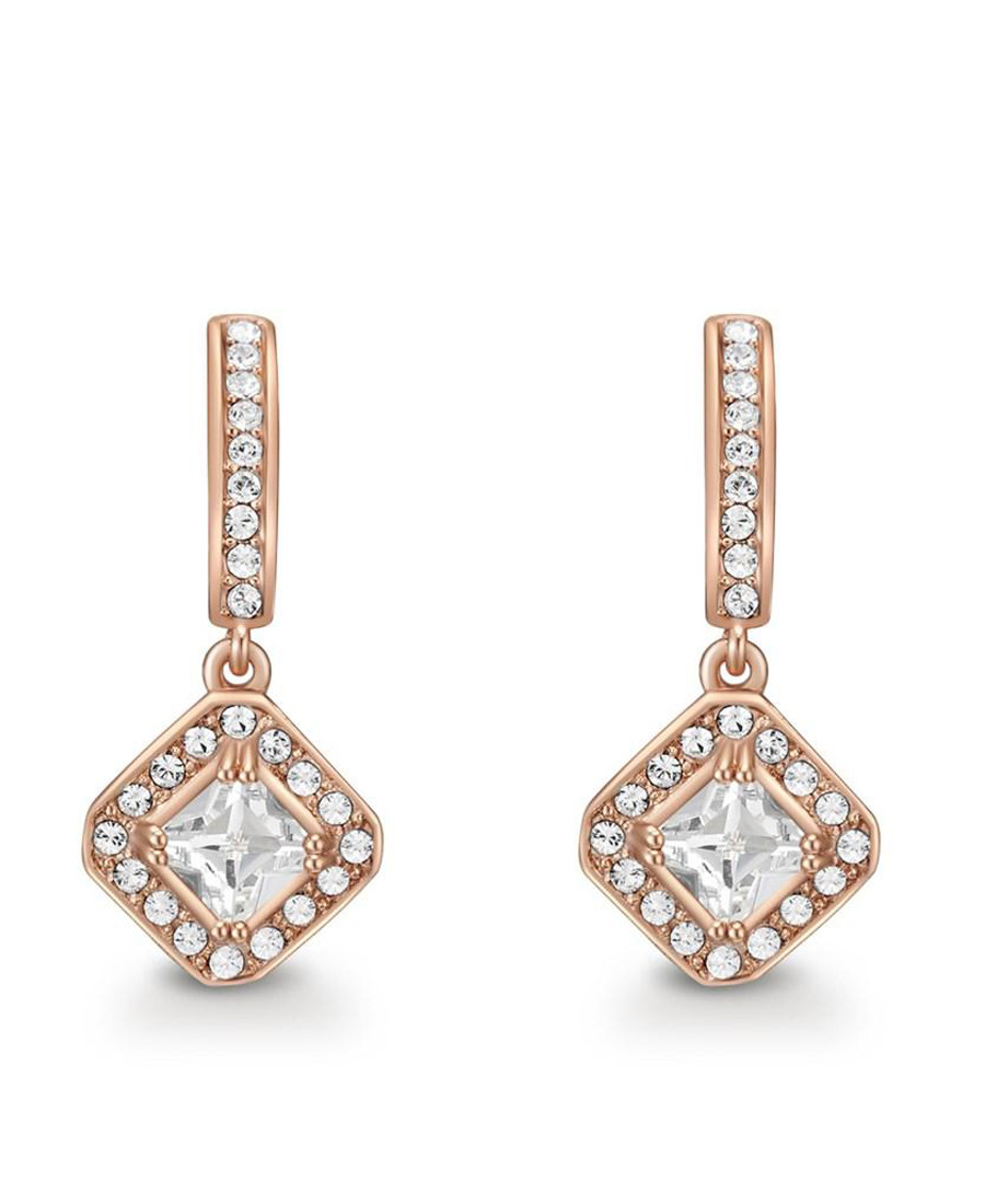 Elina rose gold-tone Swarovski earrings Sale - mestige