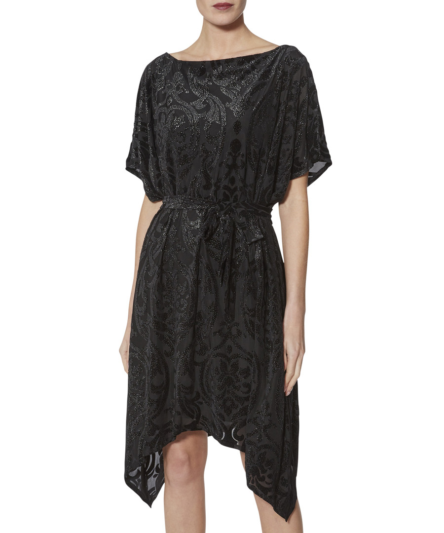 Oleta black cinched waist dress Sale - gina bacconi