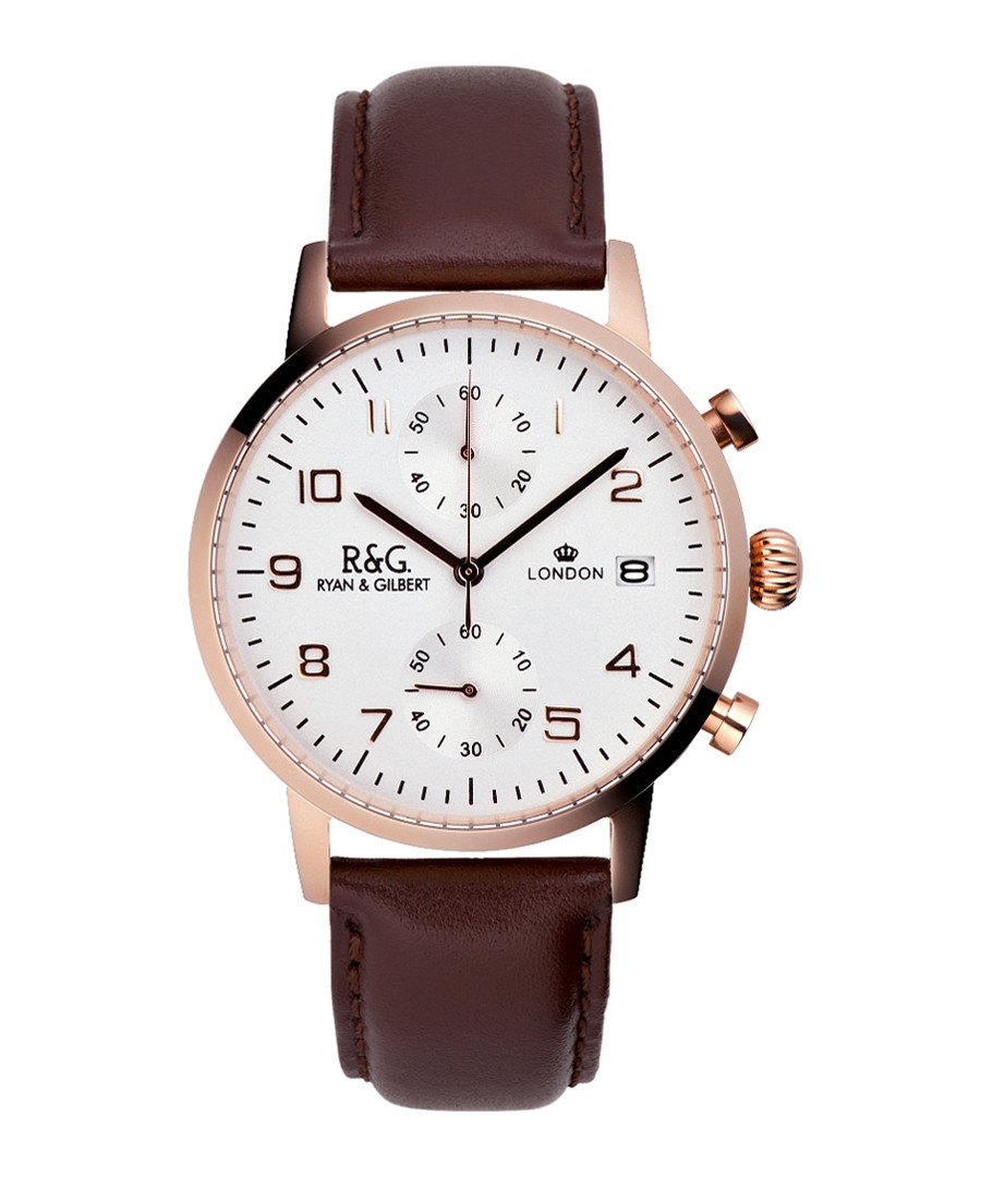 Westminster brown leather watch Sale - Ryan & Gilbert