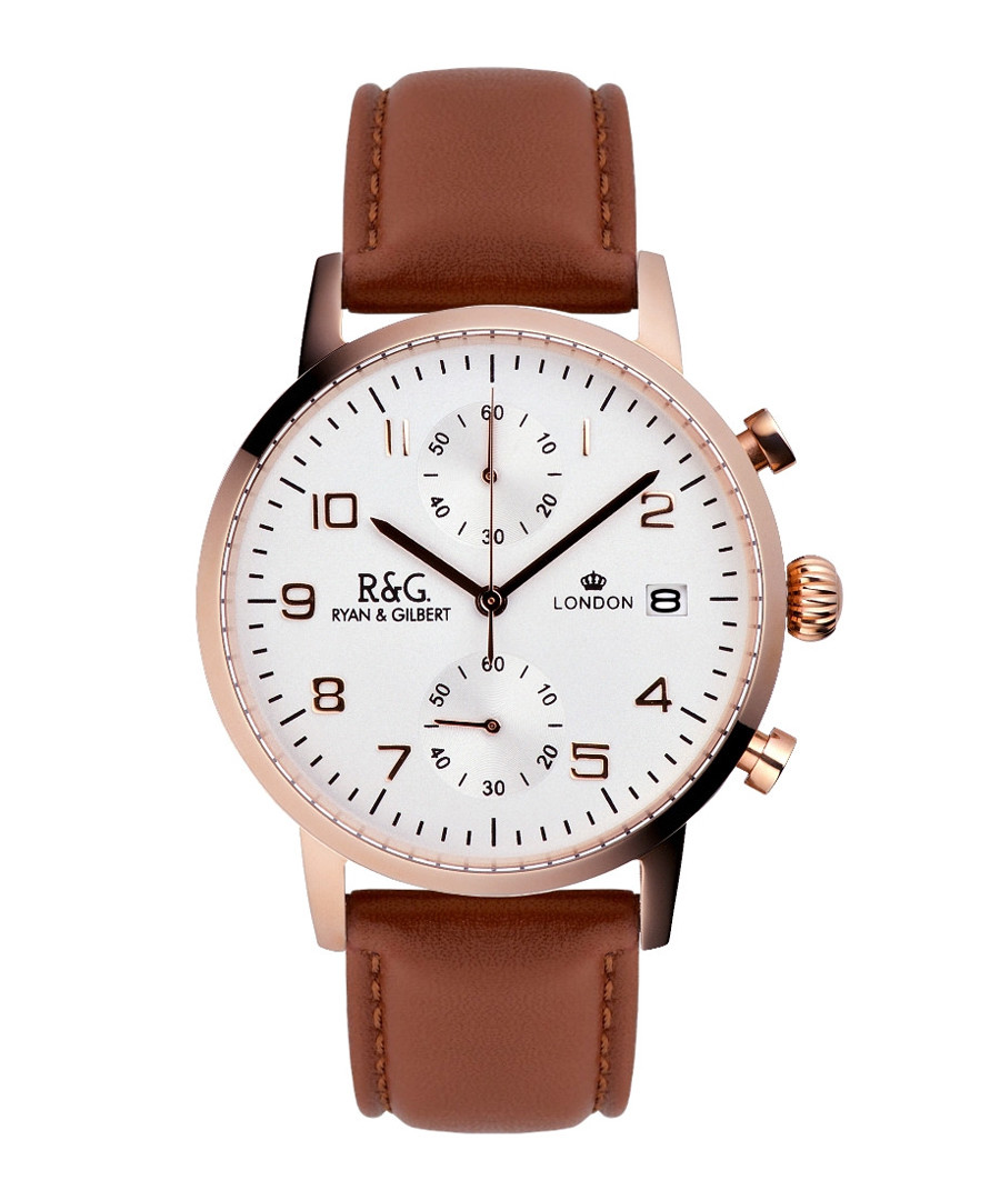 Westminster brown leather watch Sale - Ryan & Gilbert